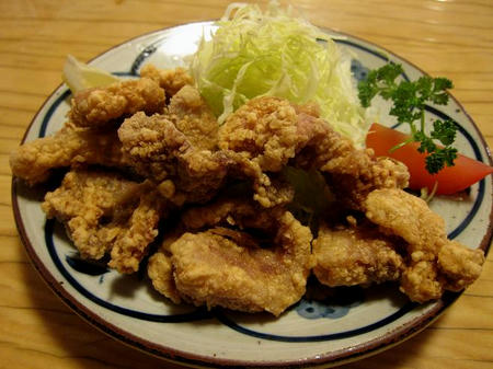 とんかつ梅乃家　豚唐揚げ