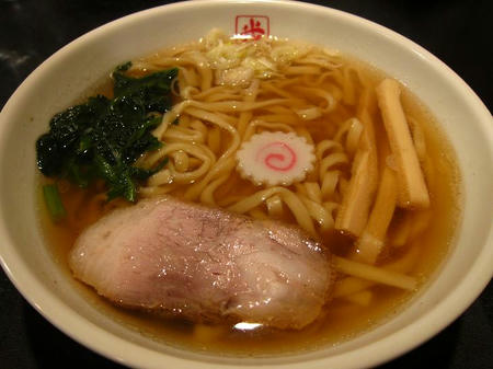 らーめん屋 我礫　中華そば（白しょうゆ）