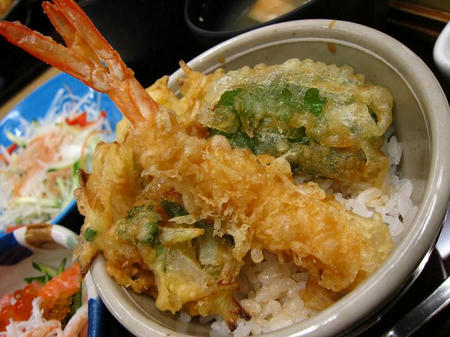 とんでん　ミニ天丼