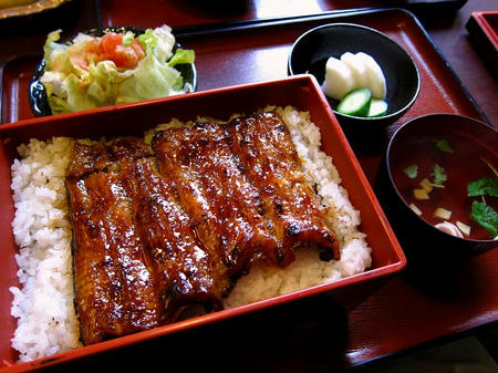 都屋　上うなぎ定食