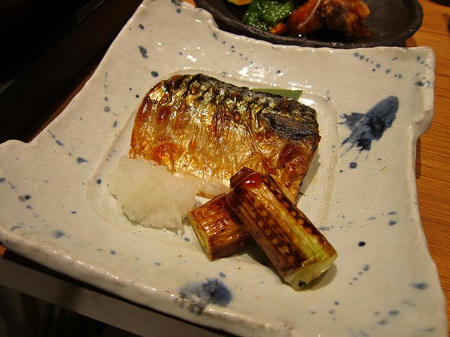 一汁五穀　焼きサバ