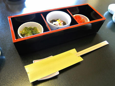 みほ鮨 小鉢三種盛