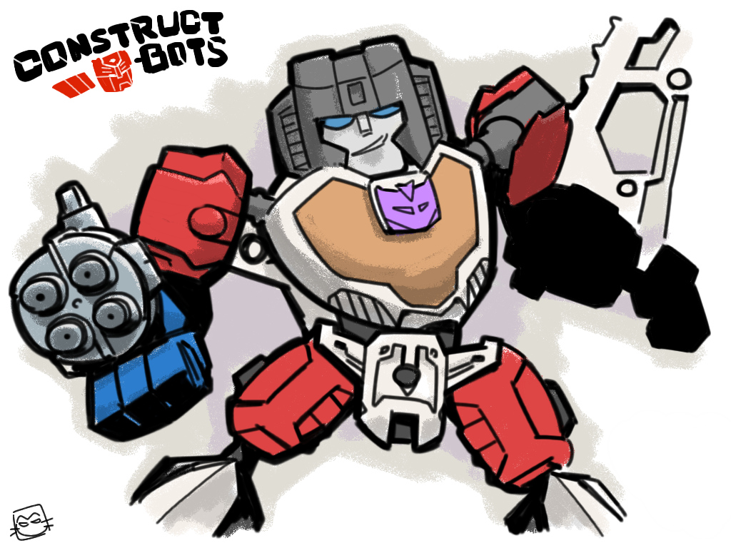 Transformers Construct-Bots Starscream