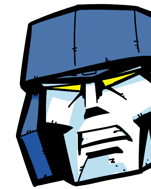 Transformers G1 megatron head