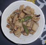 豚肉とレンコンの炒め煮