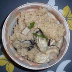 牡蠣の炊き込みご飯