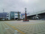 平田駅前の図。