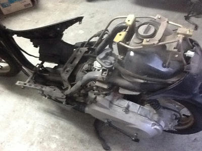 ディオaf62 中古車の納車整備 その1 Bikeshop Yanaiのブログ