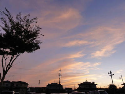 夕焼け空