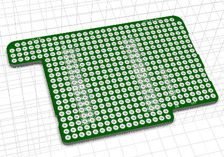 久々のkicadでichigojam用ユニバーサル基板を Jo3gbd ブログ