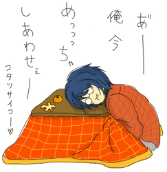 半纏は、自作。