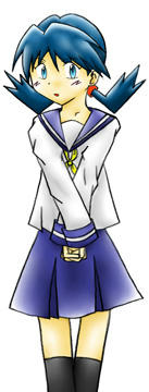 クリス立ち絵（ボツ）