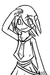 色付け前の完成絵