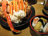 たらばにズワイに毛がに食い放題！