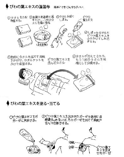 びわ葉エキス びわエキス の効能 びわの葉つれづれ草