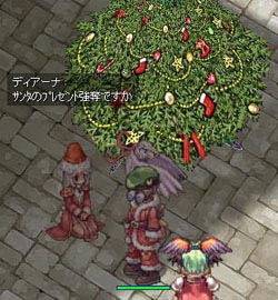 ツリーがニョッキニョキ