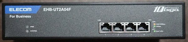 ELECOM EHB-UT2A04F 10Gbps HUB 購入｜-----