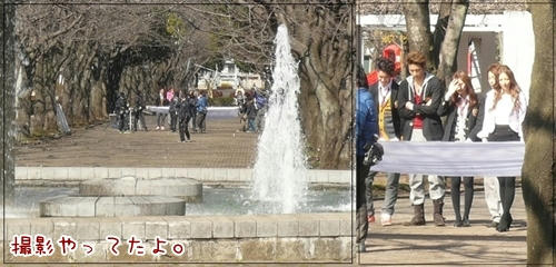 なんか撮ってた。