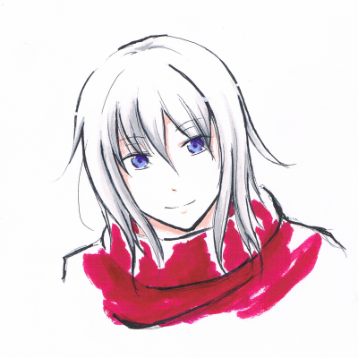 描く度変わる髪型