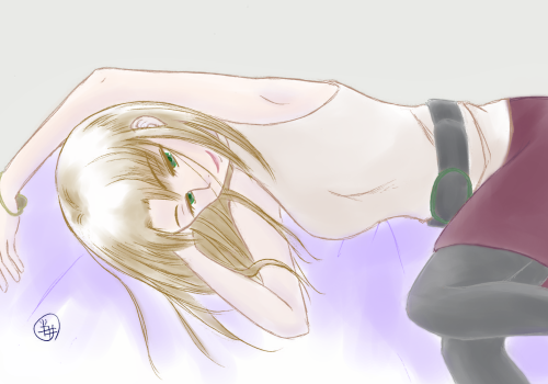 謠子（何年か後のすがた）