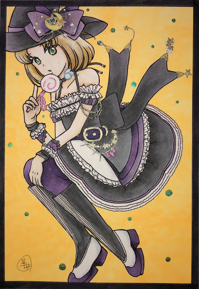 2018ハロウィン（アナログ塗り）