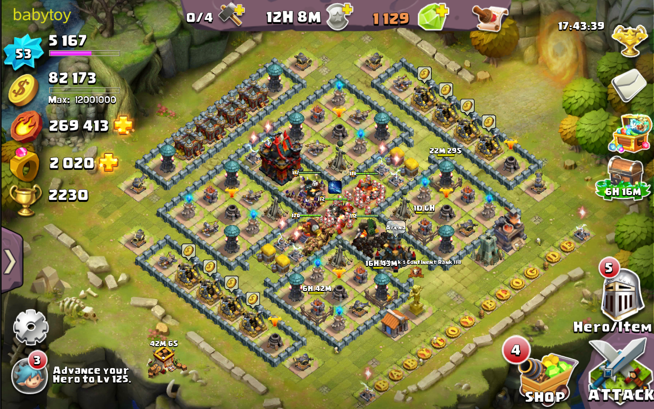 Clash of Lords 2 Level 53