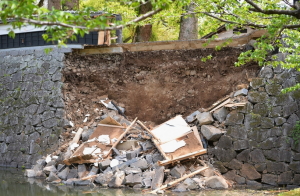熊本城崩壊