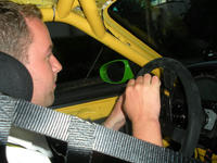 運転中のジェームスさん