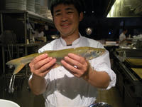 今朝釣ったパイクフィッシュ