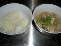 カレーと土曜日の残りスープをアレンジ