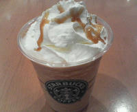 スターバックス　キャラメルフラペチーノ　画像