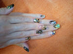 BLACK　ホロ　Nail　全体