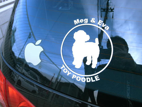 トイプー・ステッカー