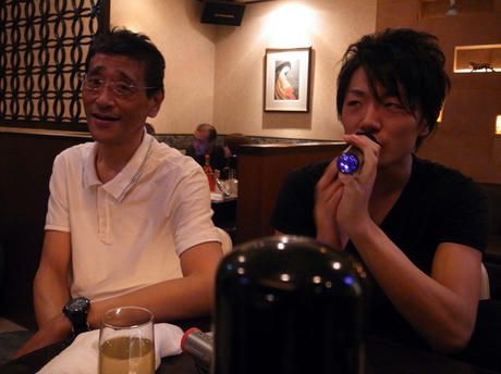 親子でカラオケ