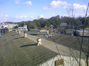 岡の上から地元寺社方面を望む