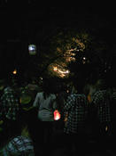 夜の提灯行列