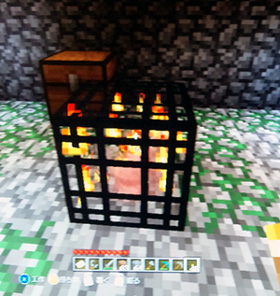マインクラフト スポナー発見 猫天堂絵日記