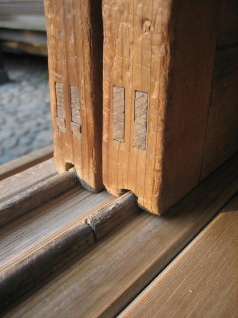 木製レール