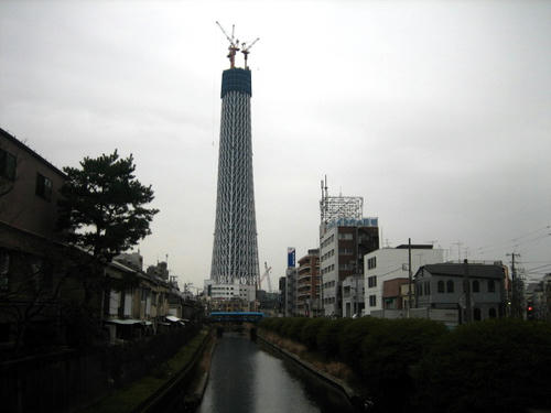 東京スカイツリー　２０１０年３月４日