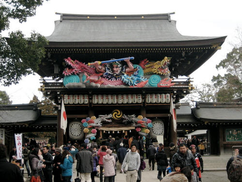 寒川神社神門