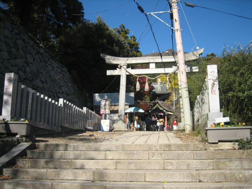 筑波神社参道