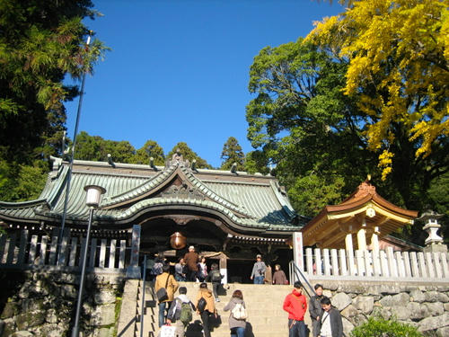 筑波山神社拝殿