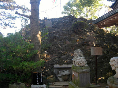 品川神社富士塚