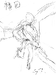 とりあえず、こんな感じになると思われな、かなりラフな挿絵