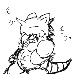 モグモグ