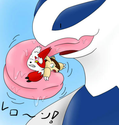 問１　食われかけているこの二匹の共通点を探せ　Ａ　どちらもこの鳥に食われている