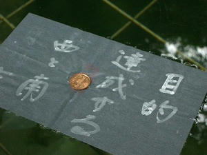 八重垣神社　鏡の池