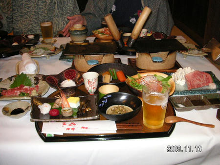 夕食