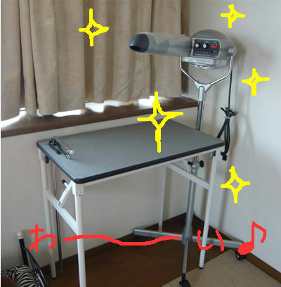 スタンドドライヤー☆