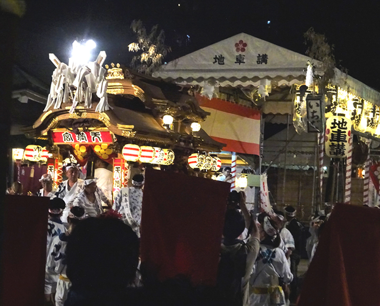 天神祭りだんじり